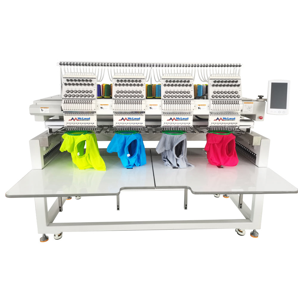 McLaud MT415-15x16 Embroidery Machine, 4 Head, 15 needles, 1000spm, Free Shipping in USA