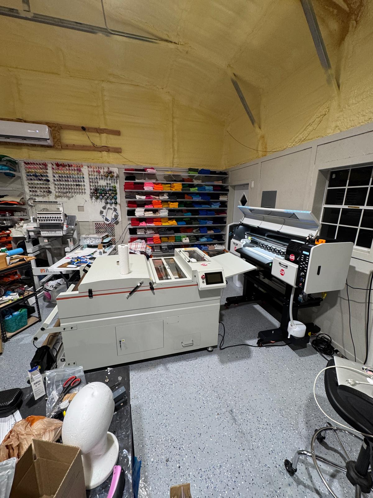 Naruhoshi DTF602, 5th Gen DTF Printer, 2-i3200 heads