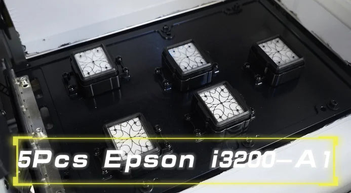 Naruhoshi DTF605, 24 inch wide, 5 heads i3200 DTF Printer with Industrial 1,000 ft film holder