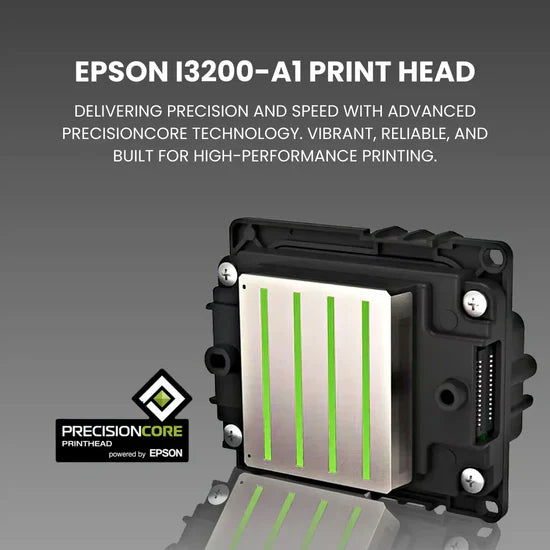 Naruhoshi DTF605, 24 inch wide, 5 heads i3200 DTF Printer with Industrial 1,000 ft film holder