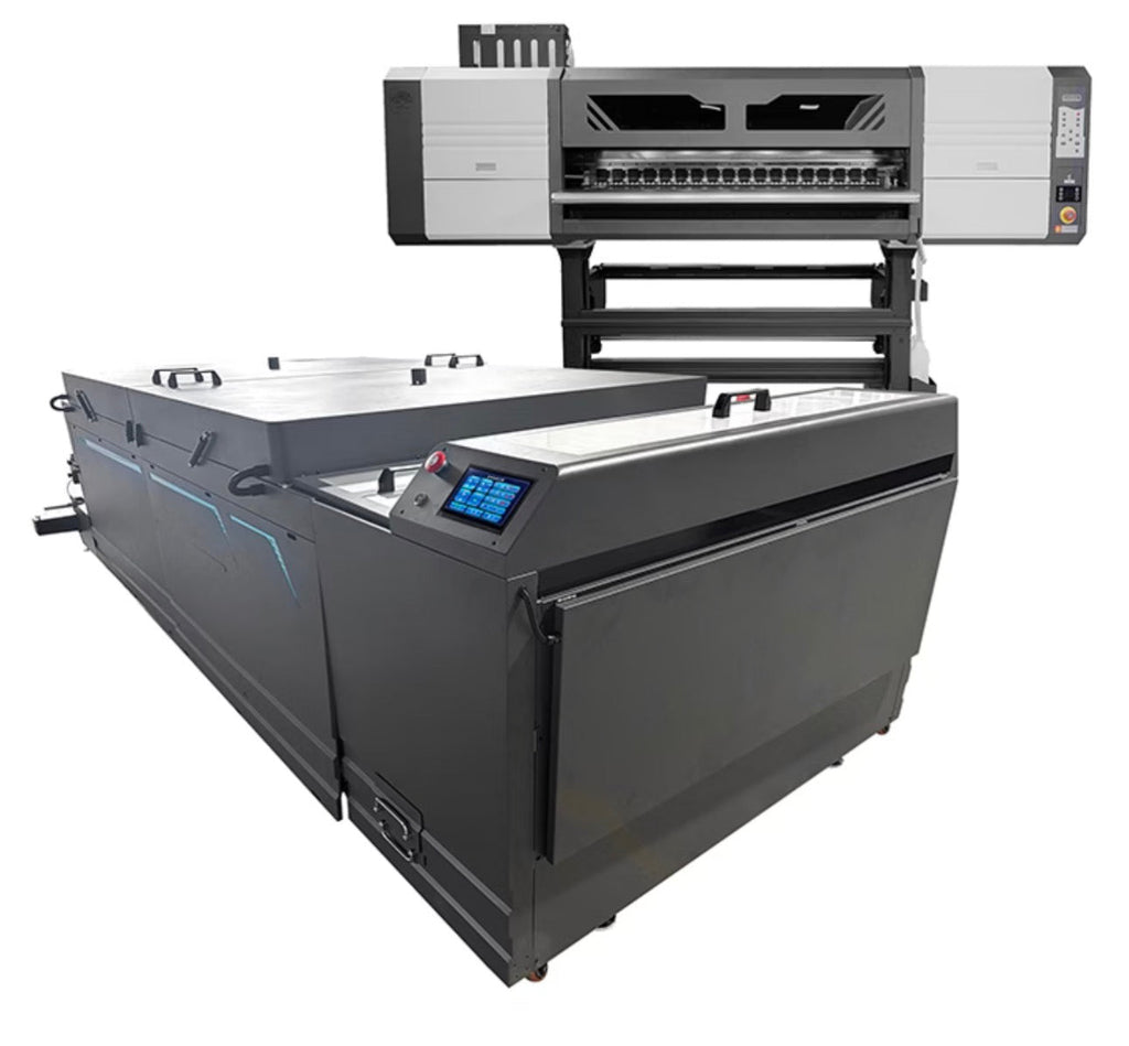 Naruhoshi DTF608, 5th Gen, 8 heads i3200, 48 inch wide with 1,000 ft film holder + Shaker All brand new with US local support