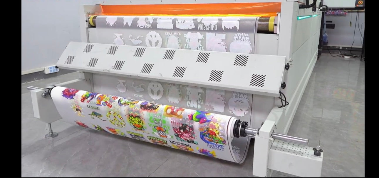 Naruhoshi DTF608, 5th Gen, 8 heads i3200, 48 inch wide with 1,000 ft film holder + Shaker All brand new with US local support