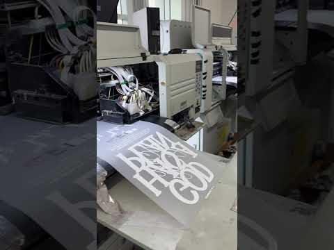 Naruhoshi DTF605, 24 inch wide, 5 heads i3200 DTF Printer with Industrial 1,000 ft film holder