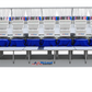 McLaud MD815-16x18 Embroidery Machine, 8 Head, 15 needles, 1200spm, Free Shipping in USA