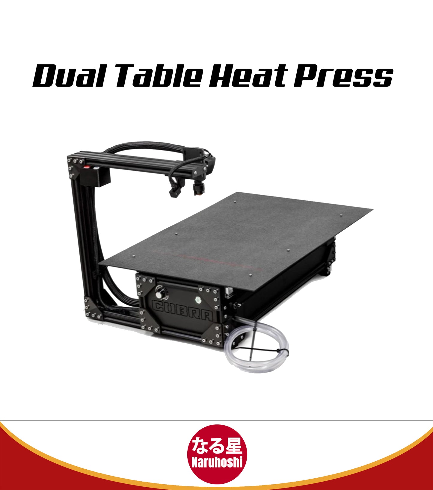 Naruhoshi Dual Table Heat Press