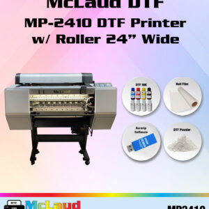 Naruhoshi DTF2410 DTF Printer , 24" Wide – Ready to Print Bundle Package, Free Shipping in USA, Free Installation